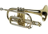 Bb, Lacquered brass