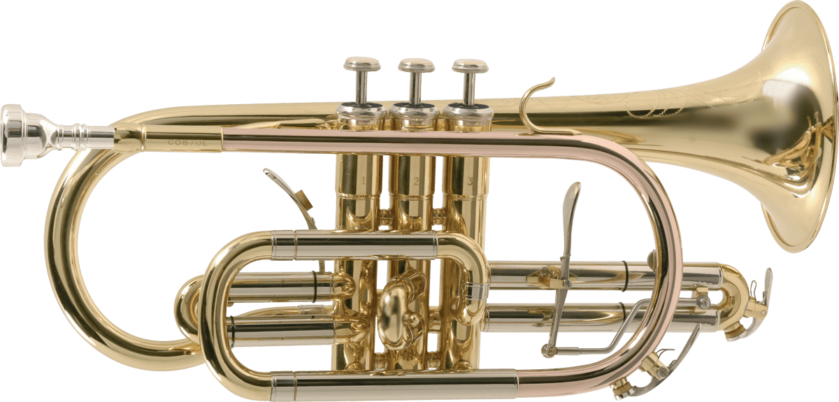Bb, Lacquered brass