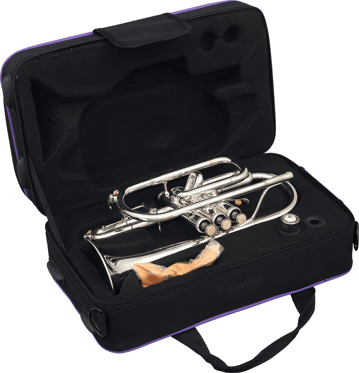 Bb, Silver-plated brass