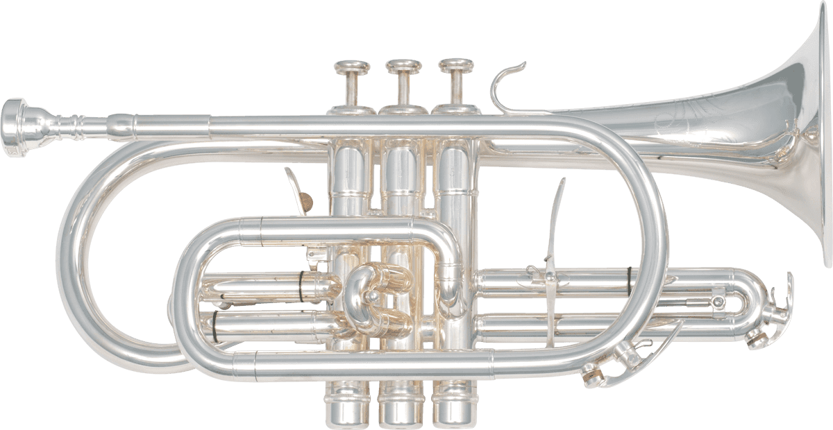 Bb, Silver-plated brass