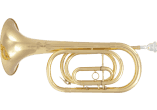 Bb, Bass, Lacquered brass