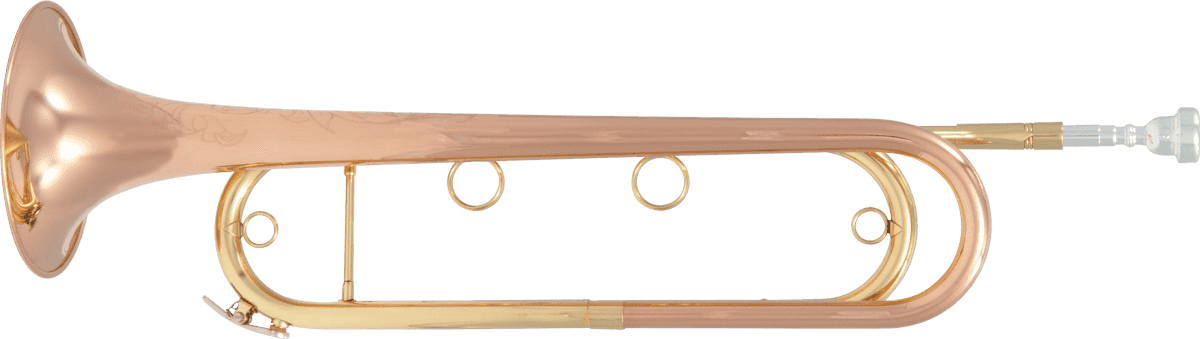 Eb, Lacquered rose brass
