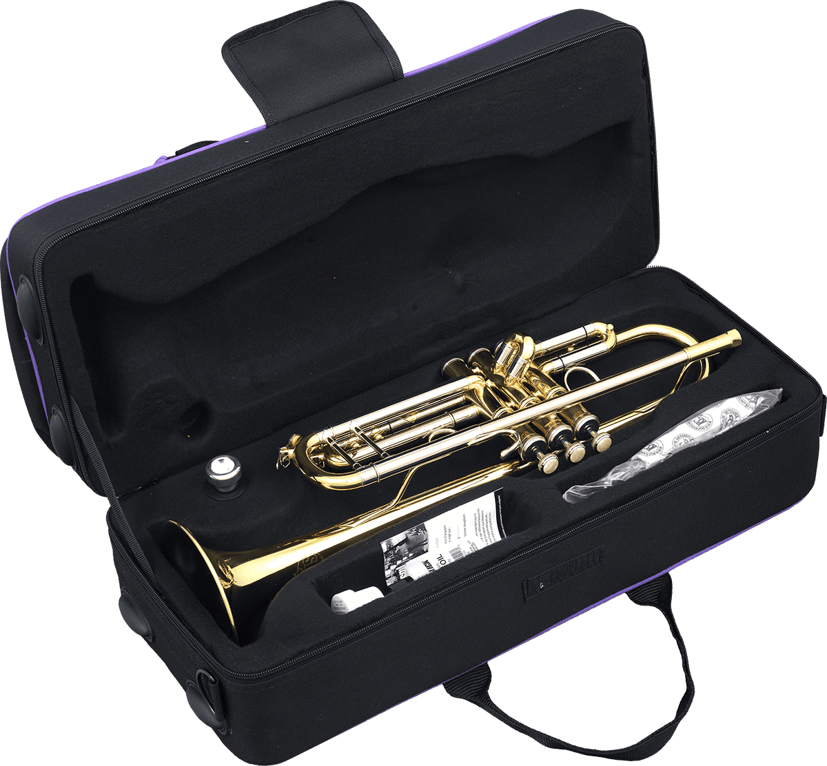 Bb, Lacquered brass