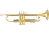 Bb, Lacquered brass