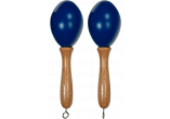 Pair Maracas blue small