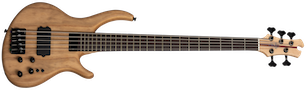 Growler V (5-String Bass Incl. Premium Gig Bag) Satin Natural