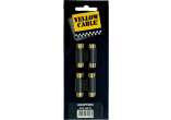 2 x female rca to 2 x female rca adapter - set of 2
