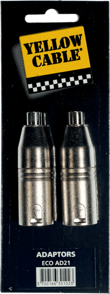 Female rca to xlr adapter - set of 2
