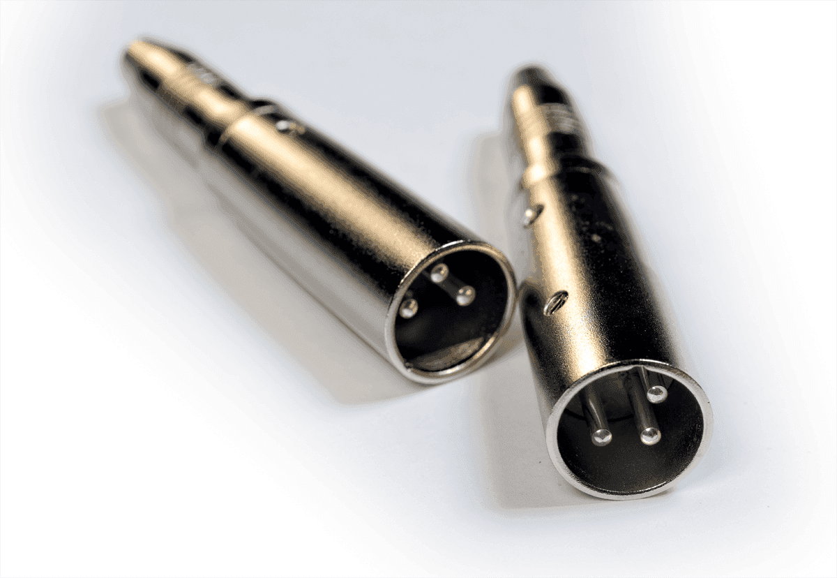 1/4 TRS jack female to xlr adapter - set of 2