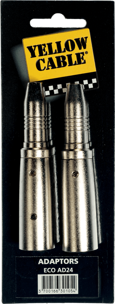 1/4 TRS jack female to xlr adapter - set of 2