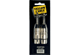 1/4 TRS jack to female xlr adapter - set of 2