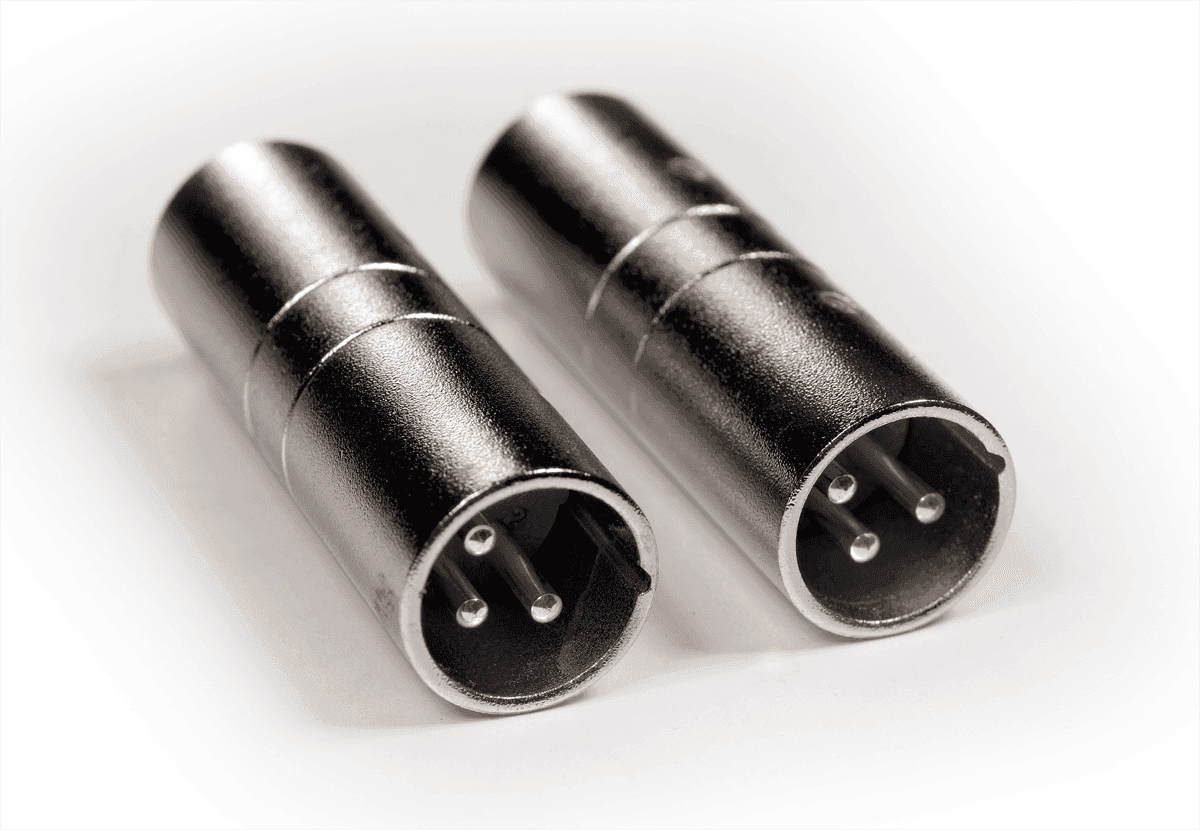 XLR MALE / XLR MALE X 2