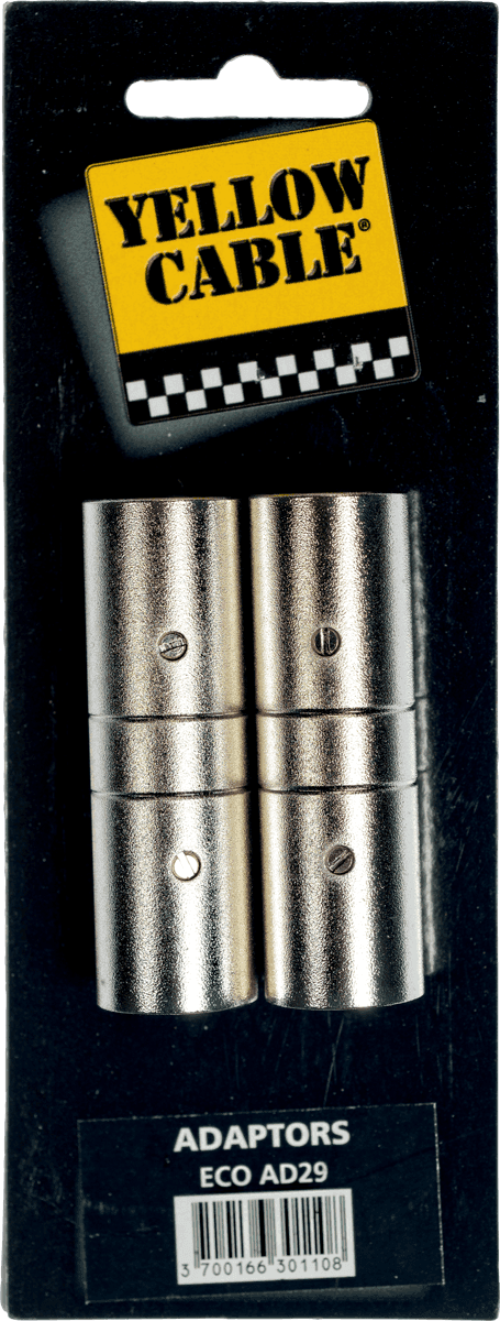 Xlr to xlr adapter - set of 2