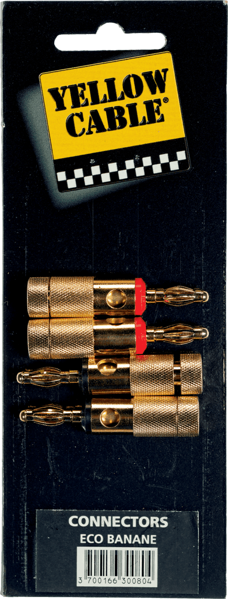 Banana plugs - set of 2x2