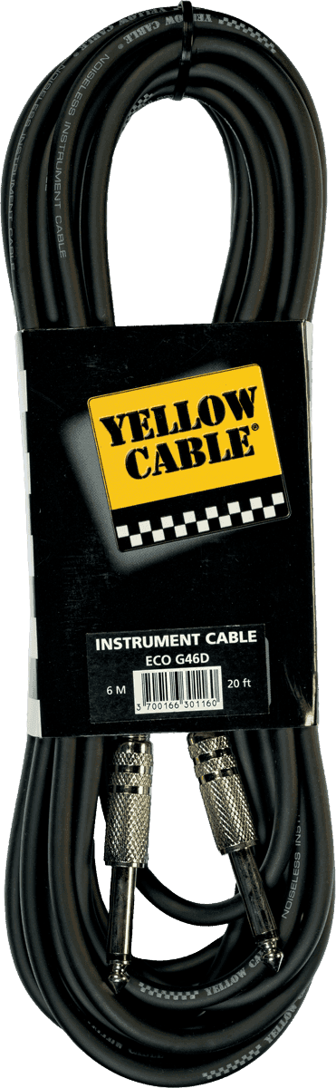 1/4 jack cable 20ft/6m