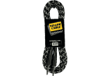 1/4 molded jack tweed black cable 20ft/6m