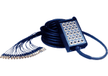 Multicore cable with stage box 16 xlr + 4 xlr - 30ft/10m