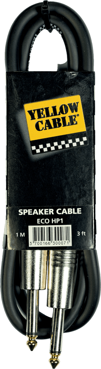1/4 jack speaker cable - 3ft/1m
