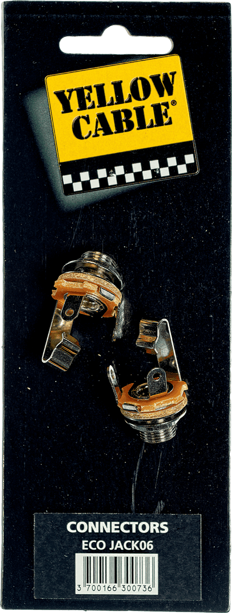 1/4 jack socket - set of 2