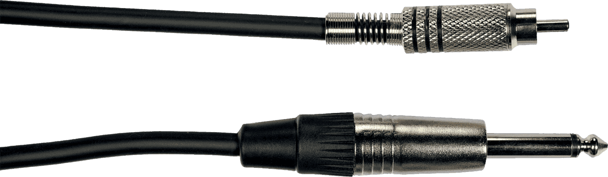 Rca to 1/4 jack cable 9ft/3m