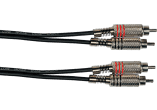 2 x rca to 2 x rca cable 10ft/3m