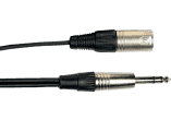 1/4 TRS jack to xlr cable 3ft/1m