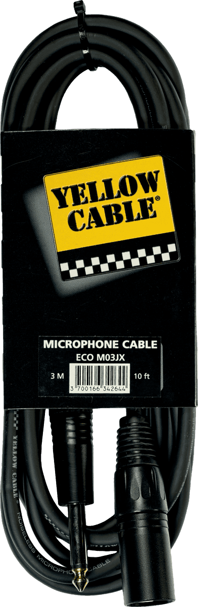 1/4 jack to xlr cable 10ft/3m