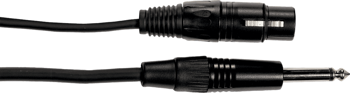 Female xlr to 1/4 jack cable 16ft/5m