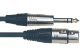 Female xlr to 1/4 TRS jack cable 16ft/5m