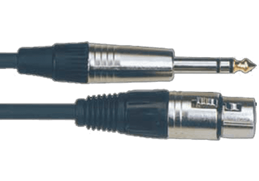 Female xlr to 1/4 jack cable 16ft/5m