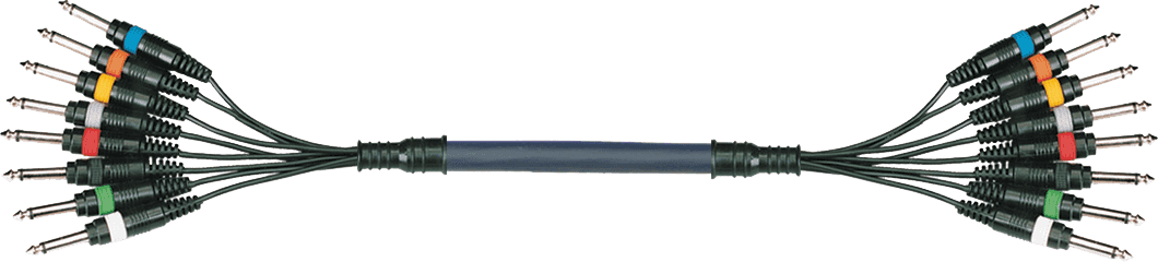 1/4 jack multicore cable  16ft/5m