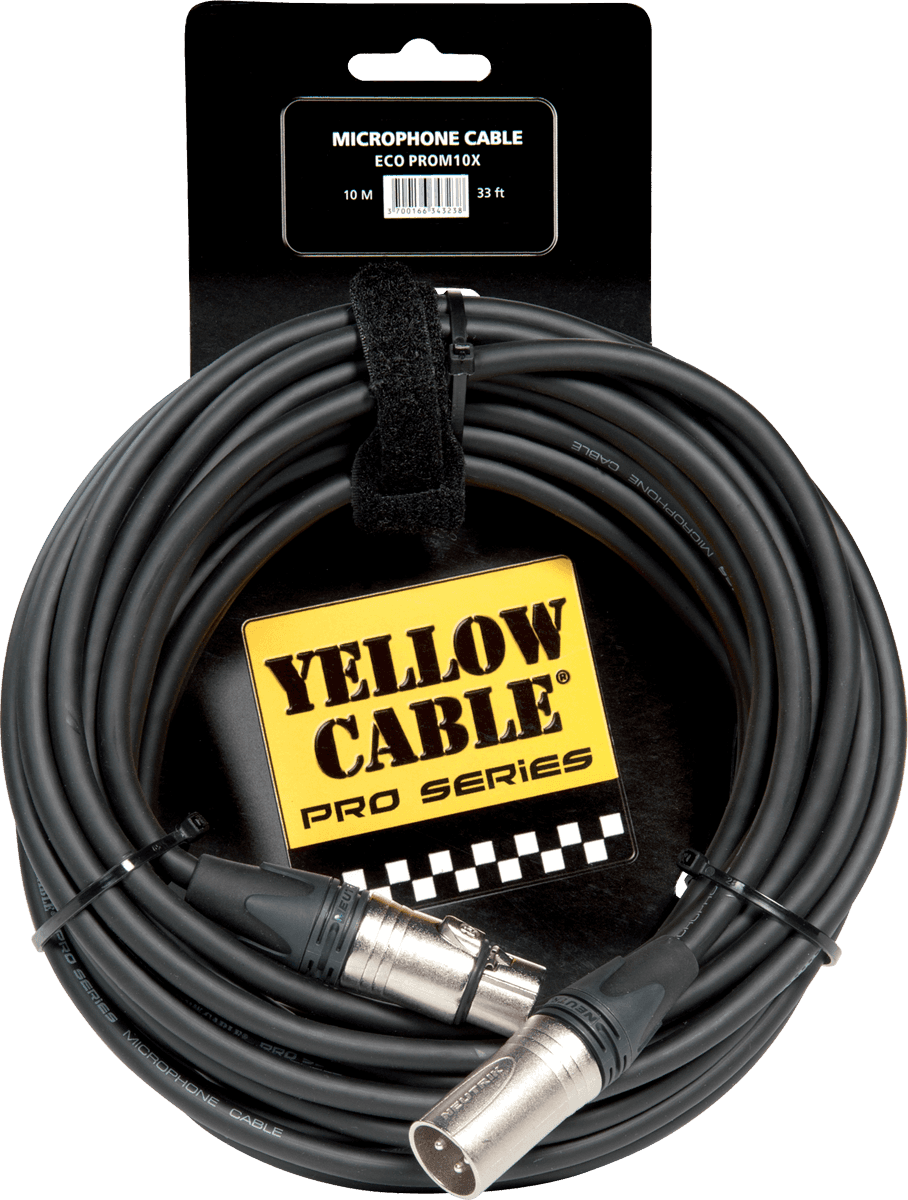 Neutrick female xlr to xlr cable 30ft/10m