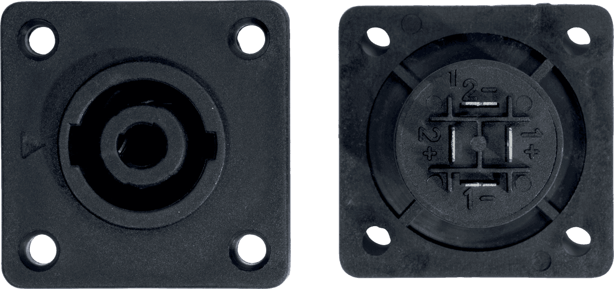  Speakon socket set of 2