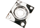 Jack plate Les Paul® type - chrome