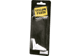 Folk guitar plastic pegs - white - set of 6