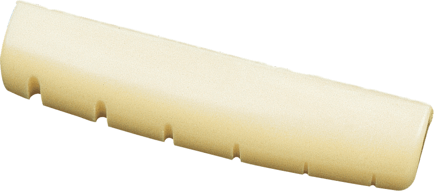 Plastic nut for folk guitar