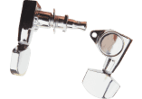 Sealed machine heads - set of 6 (3+3) - nickel